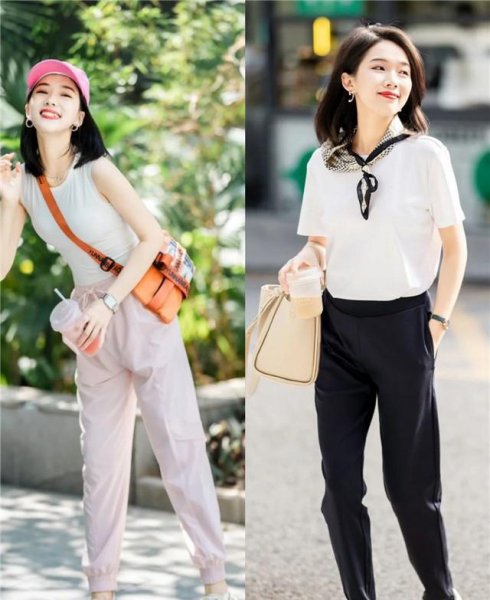 卫裤搭配什么上衣好看