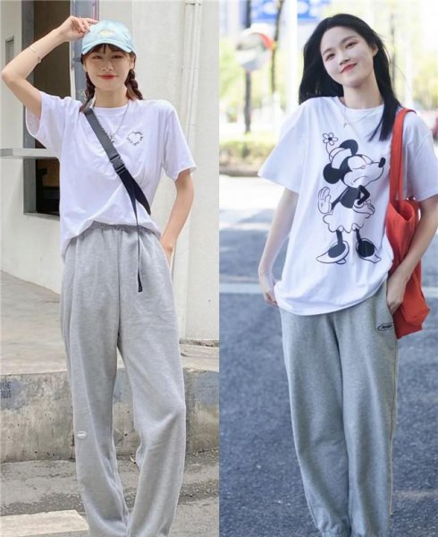 卫裤搭配什么上衣好看