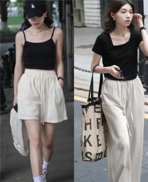 卫裤搭配什么上衣好看