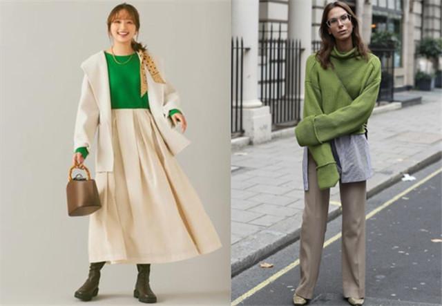 绿色上衣搭配什么颜色裤子好看