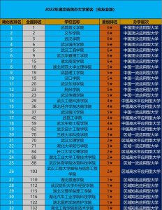 湖北民办大学排名 2023年湖北省民办高校排名一览表