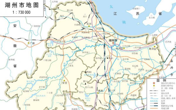 湖州市有几个区