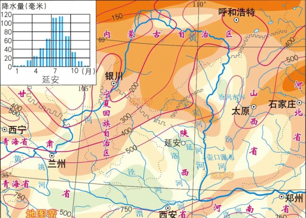 黄土高原的范围有多大