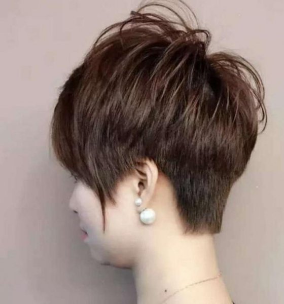 脖子短脸大的女生适合什么发型