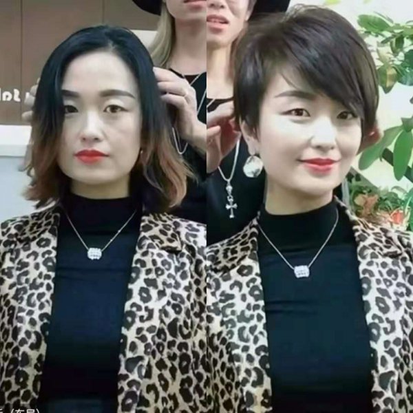 脖子短脸大的女生适合什么发型