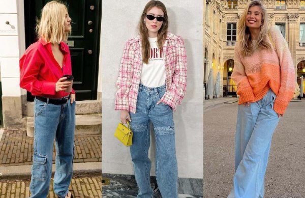 牛仔阔腿裤的最佳搭配