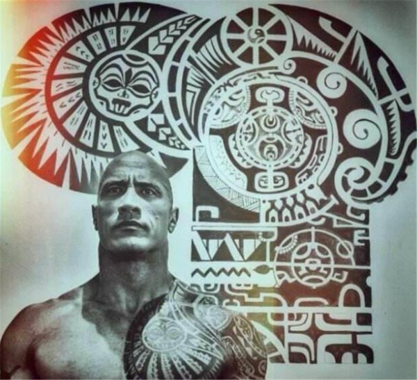 巨石强森是什么人种