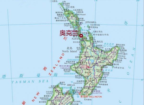 奥克兰是哪个国家的港口