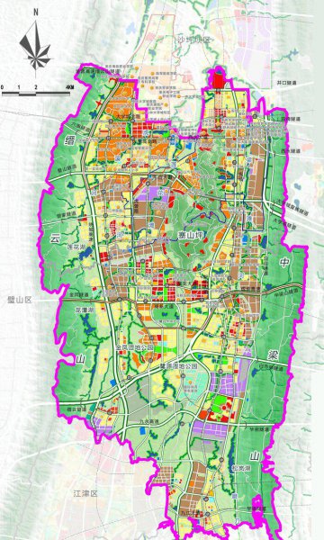重庆市高新区在哪个区域地方