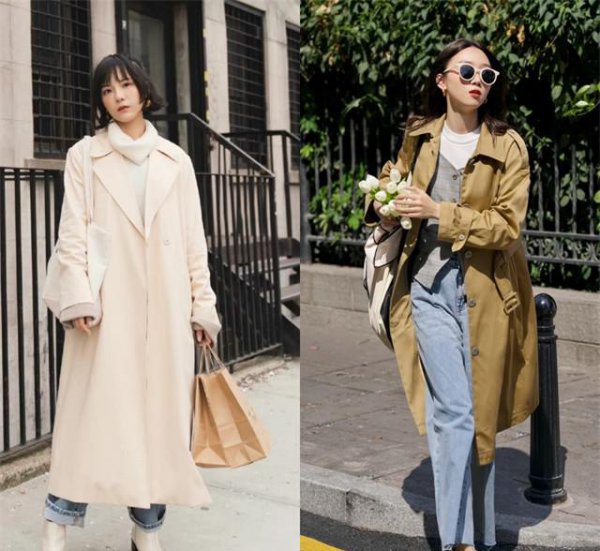 长风衣搭配什么裤子和鞋子