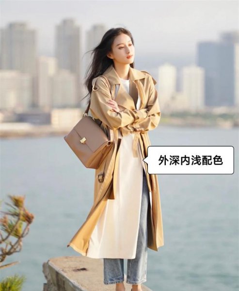 长风衣搭配什么裤子和鞋子