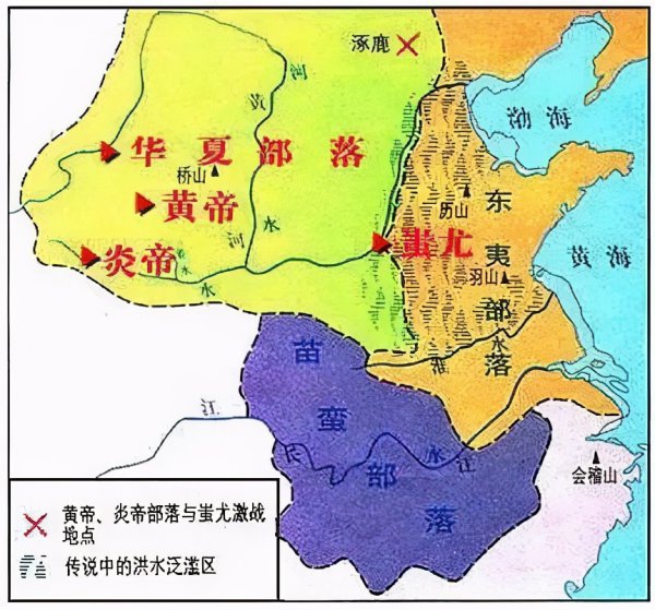 戎狄蛮夷分别在哪里