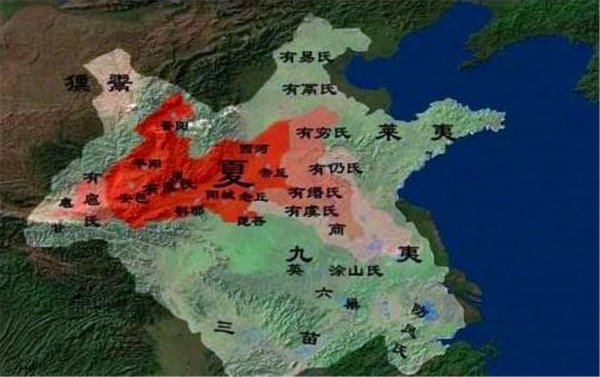 戎狄蛮夷分别在哪里