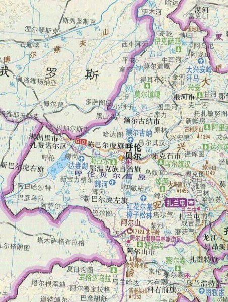 满洲里属哪个省份哪个市