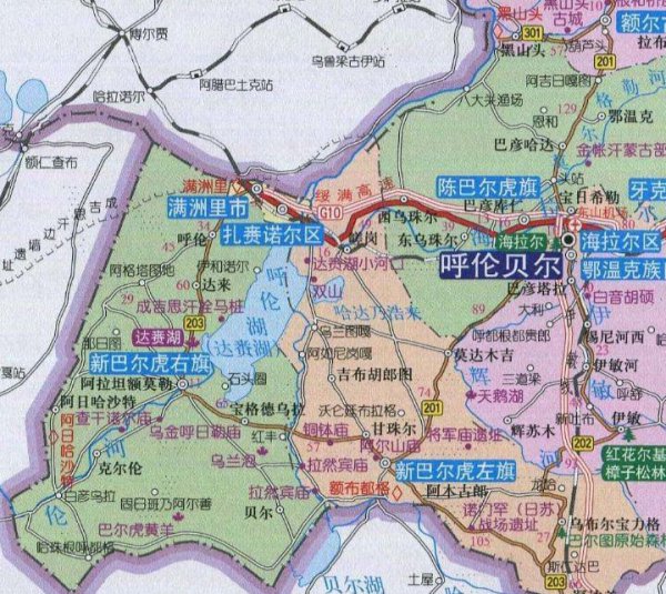 满洲里属哪个省份哪个市