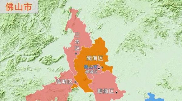 佛山在哪个省哪个市