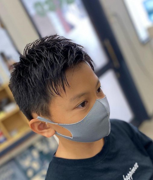 10岁一12岁男童发型