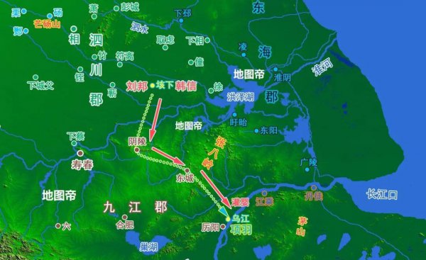 楚霸王乌江自刎的乌江在什么地方