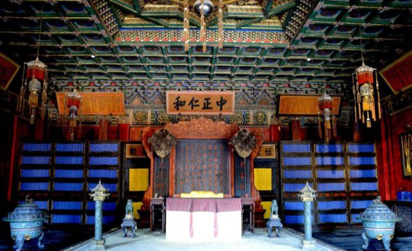 皇宫里的宫殿名称