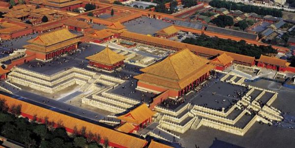 故宫的布局结构图及主要特点