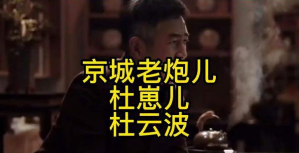 一代枭雄杜崽杜云波简介