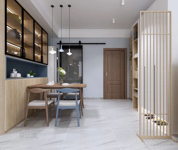 进门就是餐厅要怎么设计