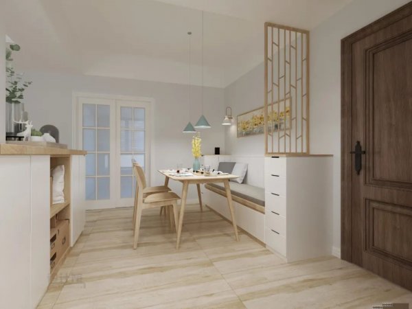 进门就是餐厅要怎么设计