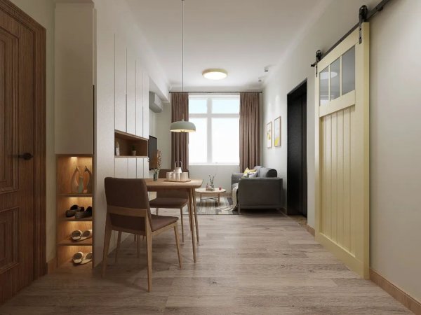 进门就是餐厅要怎么设计