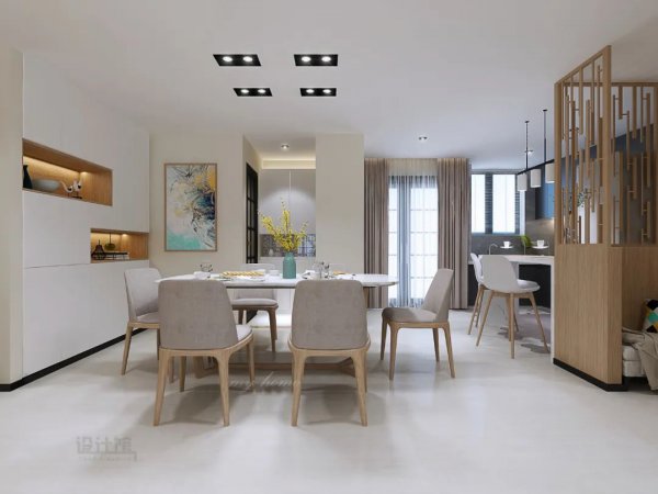 进门就是餐厅要怎么设计