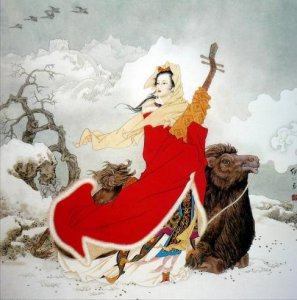 王昭君嫁三次的原因 王昭君的丈夫死后嫁给了儿子吗