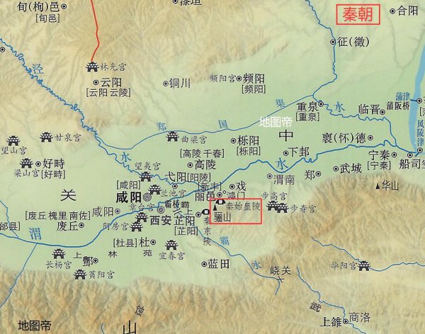 秦始皇陵的地理位置在哪里