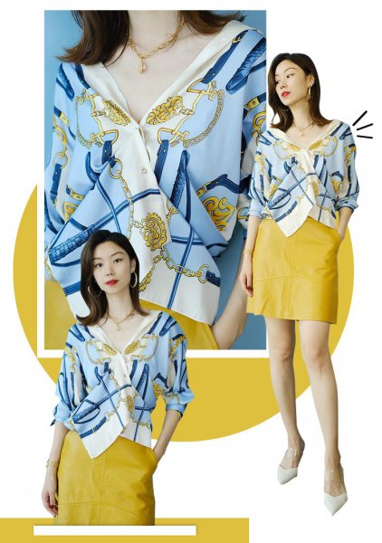 衬衫怎么扣比较时尚好看