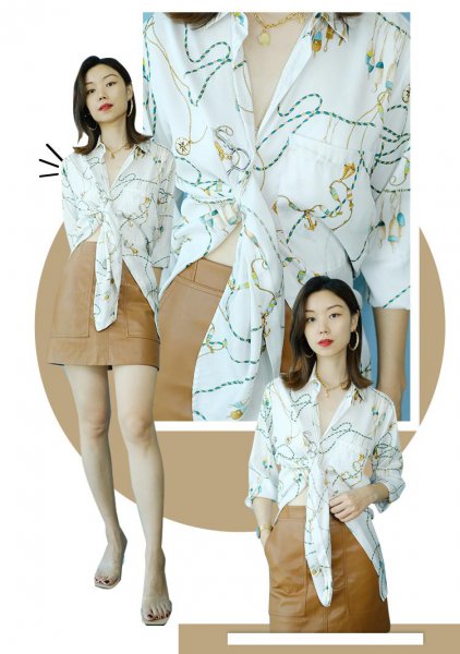 衬衫怎么扣比较时尚好看