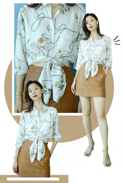 衬衫怎么扣比较时尚好看