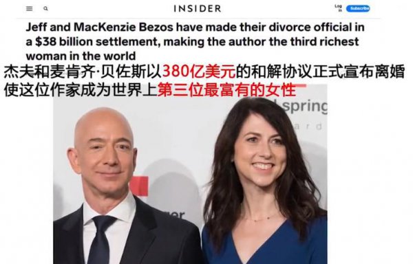 世界首富贝佐斯个人资料简介