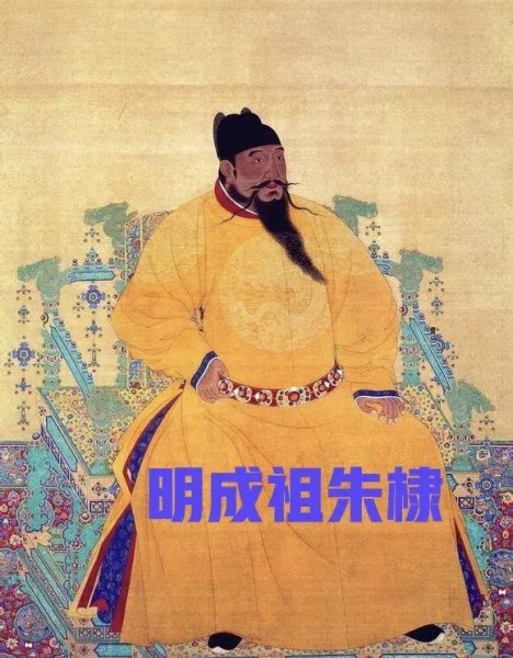 历史上明朝皇帝关系图表
