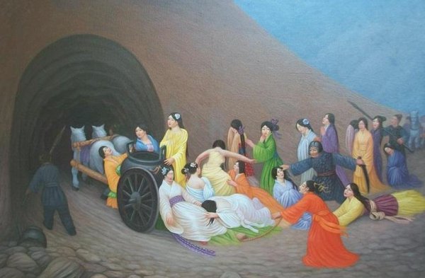 兵马俑是活人做的吗