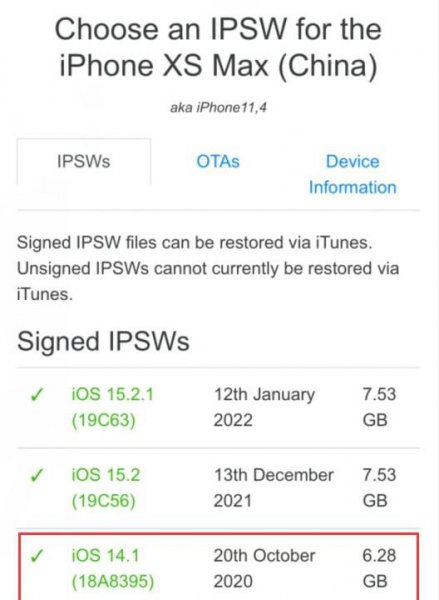 苹果系统怎么降低一个版本