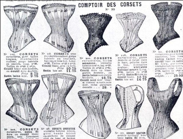 欧洲束腰的发展历程