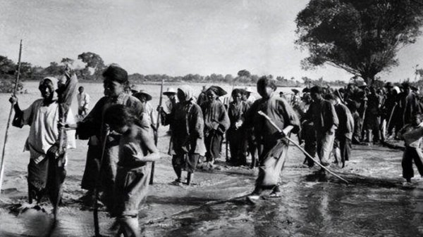 黄河花园口决堤事件的起因和结果