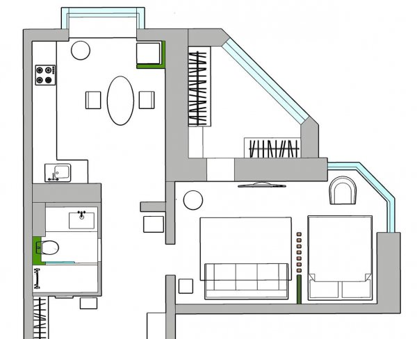一个人住买多大的房子