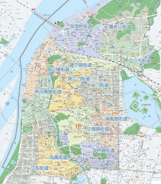 南京主城区是哪几个区