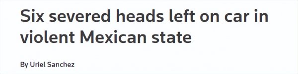 去墨西哥旅游是找死吗