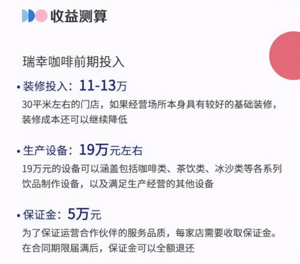 开个瑞幸咖啡店一个月挣多少