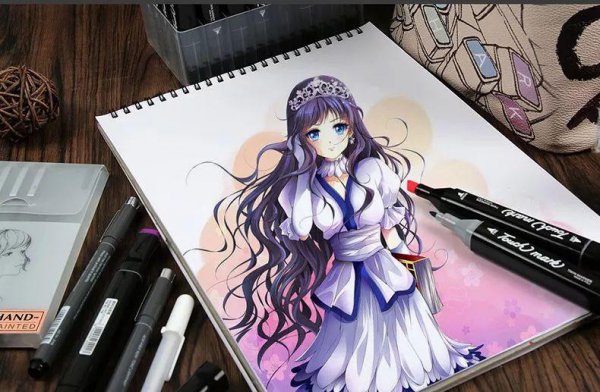 马克笔和水彩笔的区别