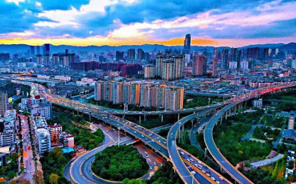 中国西南方向有哪些城市