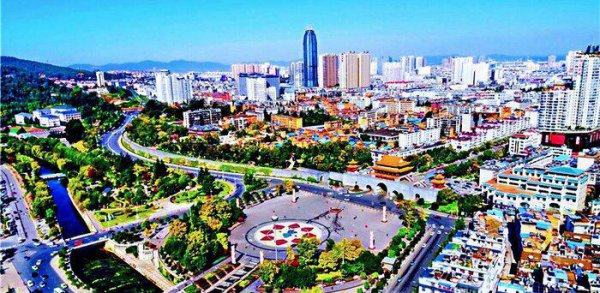 中国西南方向有哪些城市