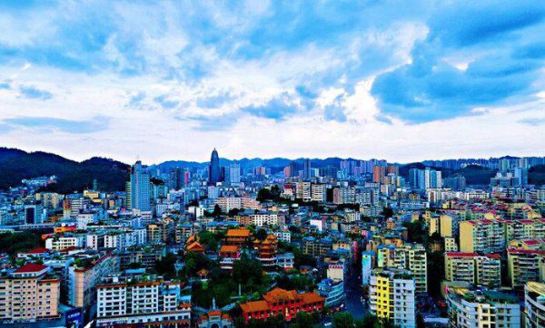 中国西南方向有哪些城市