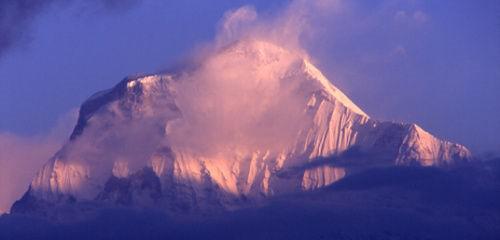 世界山峰高度排名