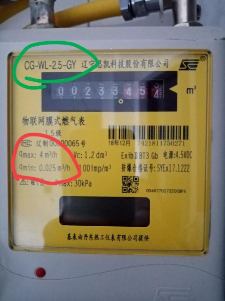 家用燃气表怎么看图解